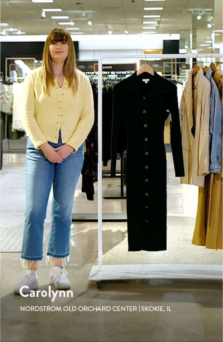 Maria Long Sleeve Rib Maxi Dress, sales video thumbnail