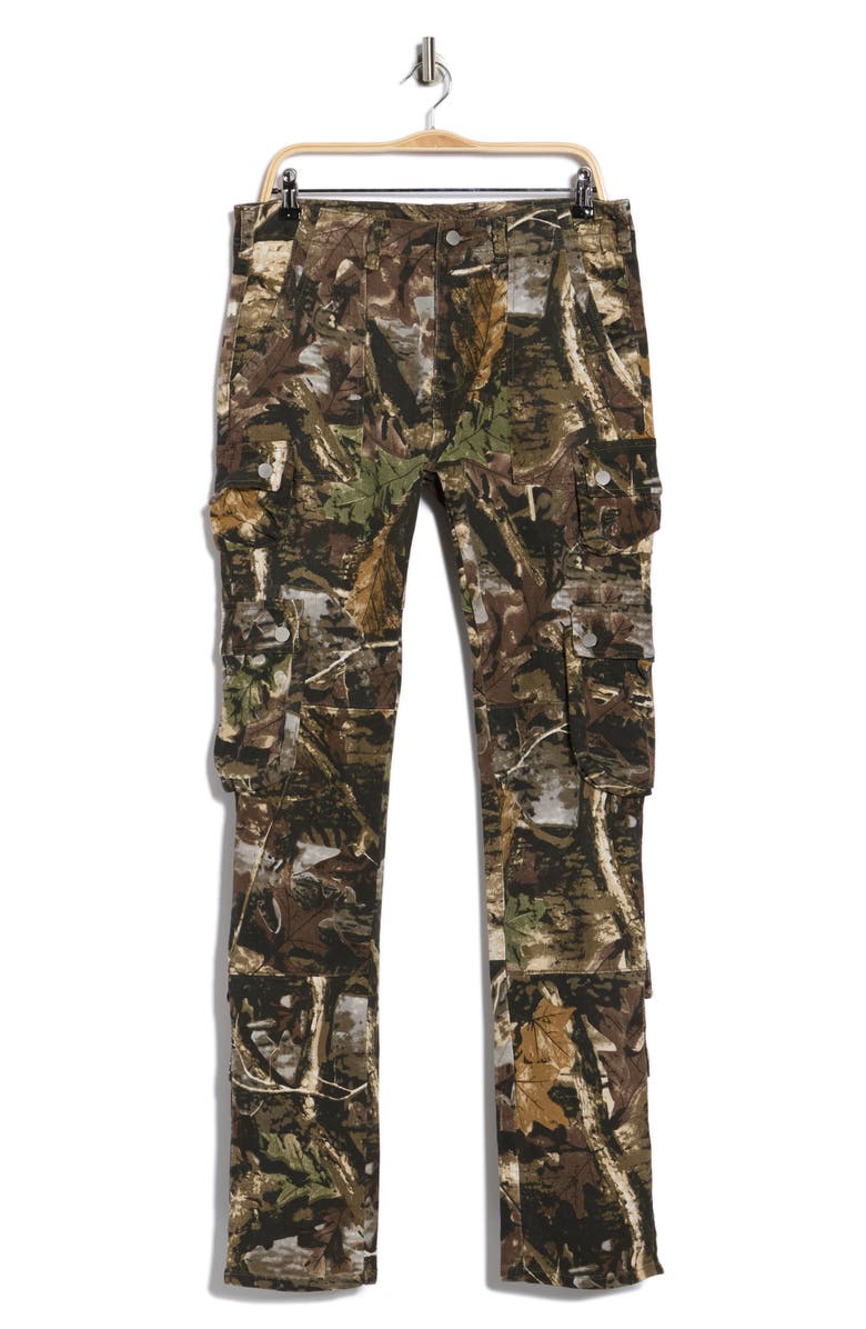 mnml Camo Print Straight Leg Jeans, Alternate, color, Hunter Camo