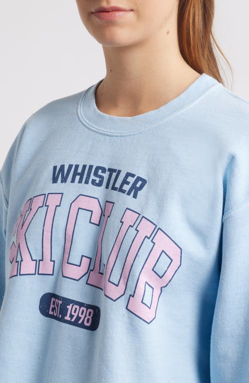 TRUST THE UNIVERSE TRUST THE UNIVERSE WINTER SKY CLUB SWEATSHIRT 