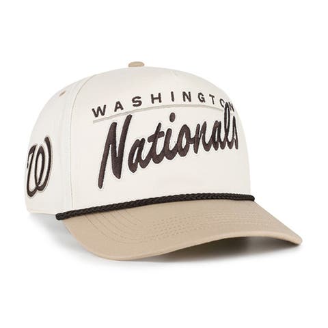 Men's '47  Natural/Tan Washington Nationals Neutral Terrain Hitch Rope Adjustable Hat