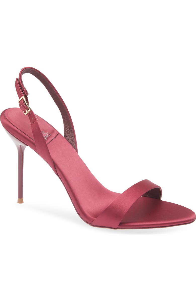 Jeffrey Campbell Go-Getter Sandal, Main, color, Fuchsia Satin