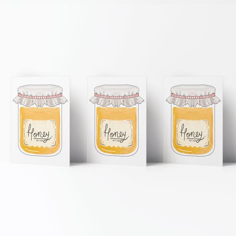 Everyday Greeting Card Pack (3ct) "Honey Jar"