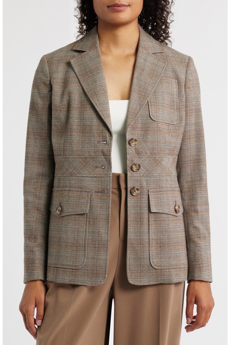 Plaid Jacket, Alternate, color, SOFT BIRCH MULTI