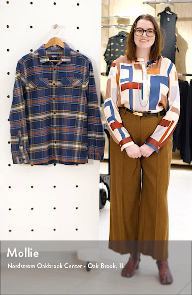 Fjord Regular Fit Organic Cotton Flannel Shirt, sales video thumbnail