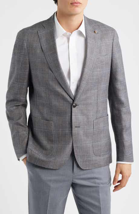 Crown Crafted Pearce Tailored Fit Plaid Soft Sport Coat