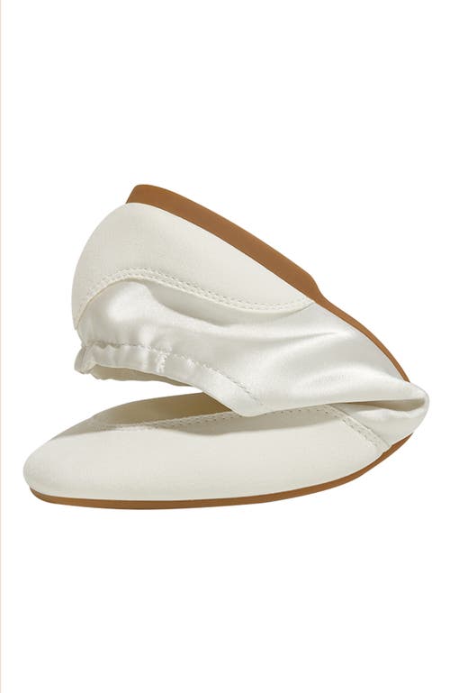 Vivaia Square-toe Lace-up Satin Sneakerina