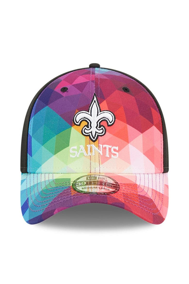 Men's New Era  Pink New Orleans Saints 2023 NFL Crucial Catch 39THIRTY Flex Hat, Alternate, color, Pink