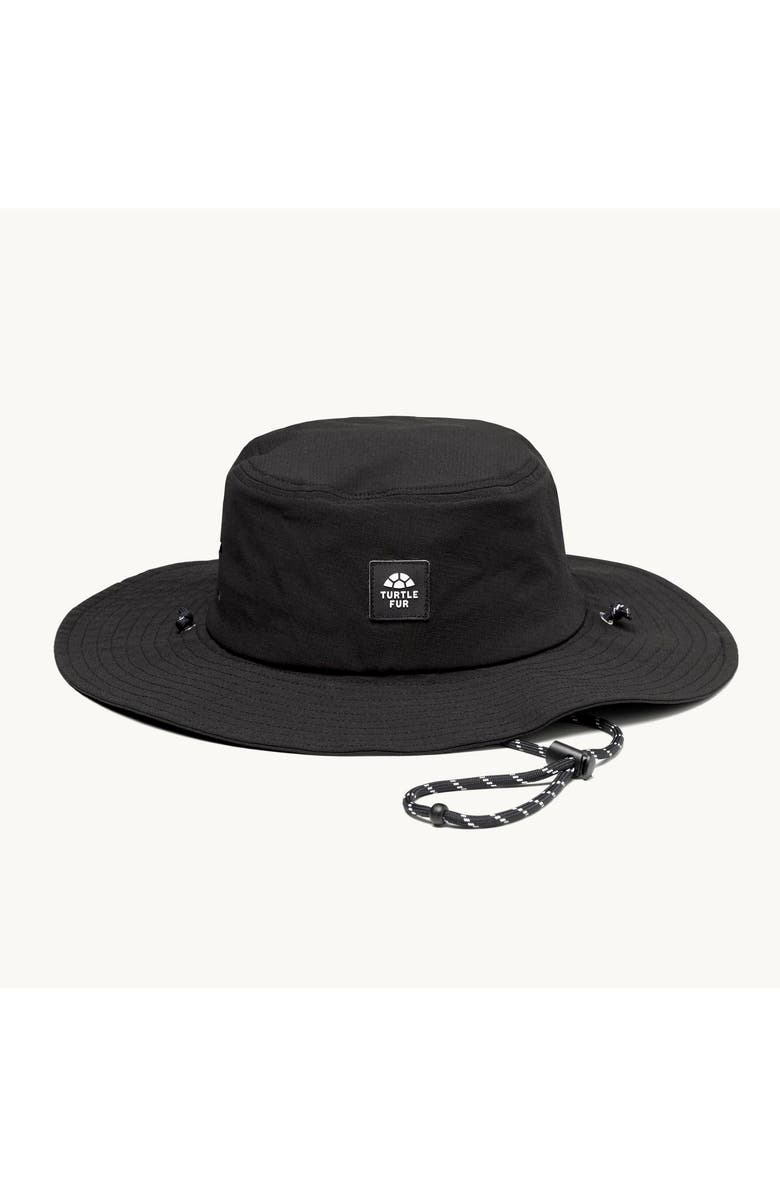 Turtle Fur Willoughby Boonie Sun Hat, Main, color, Black