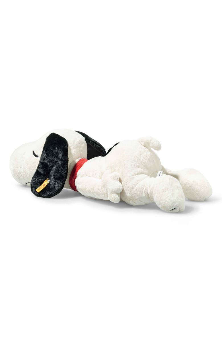 Steiff XL Snoopy Plushie, Alternate, color, White