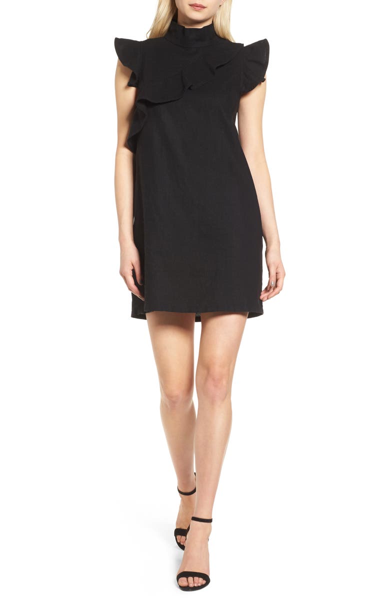 McGuire Sorbonne Linen Blend Shift Dress, Main, color, 