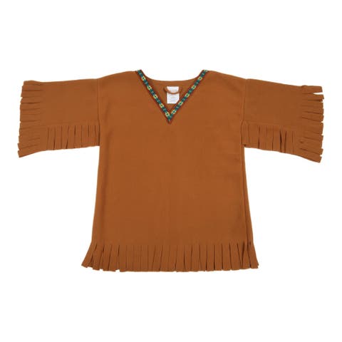 Festive Multiethnic Native American Boy Garment