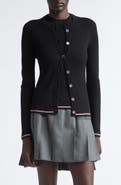 Thom Browne Crewneck Wool Cardigan