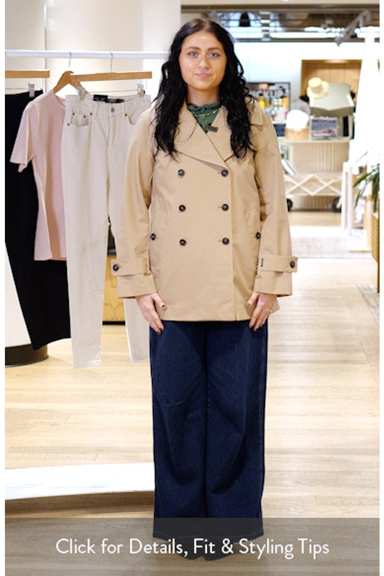 Sofi Waterproof Trench Coat video