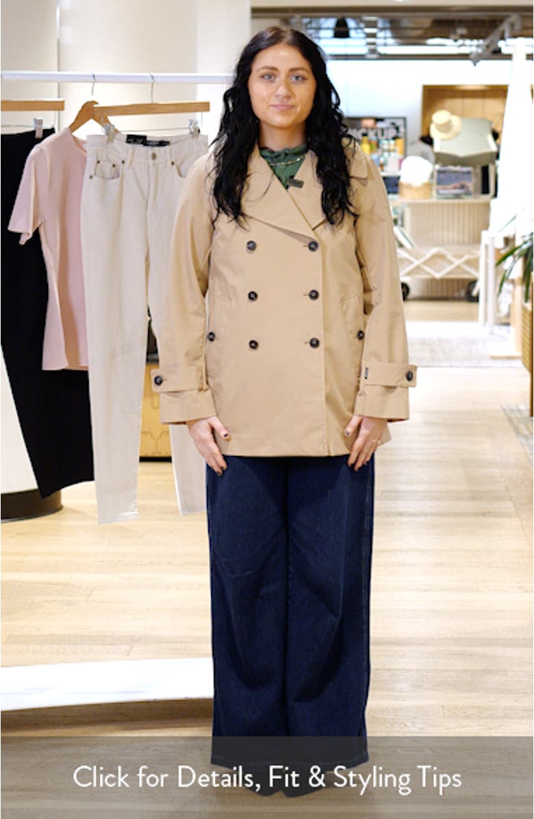 Sofi Waterproof Trench Coat, sales video thumbnail