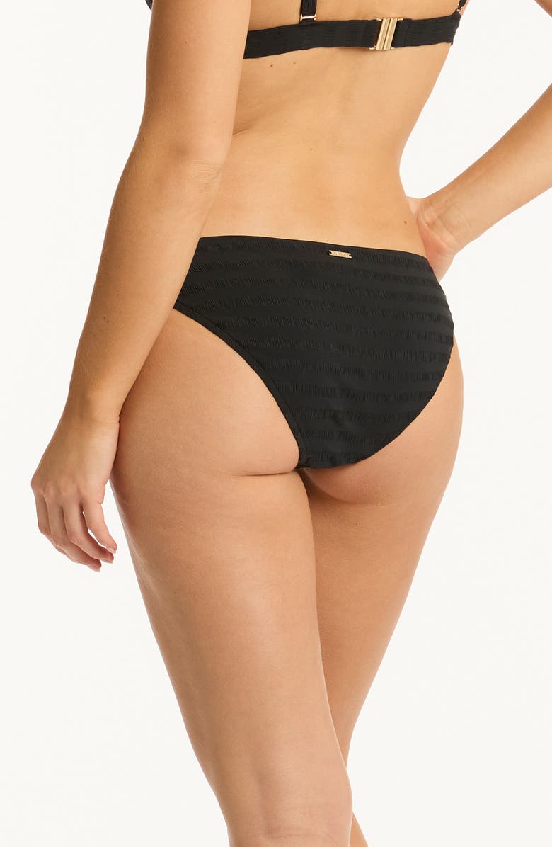 Sea Level Palisades Regular Cheeky Bikini Bottoms, Alternate, color,