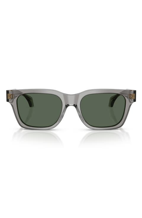 52mm Square Sunglasses