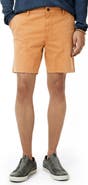 John Varvatos Jayden Seamed Stretch Cotton Shorts