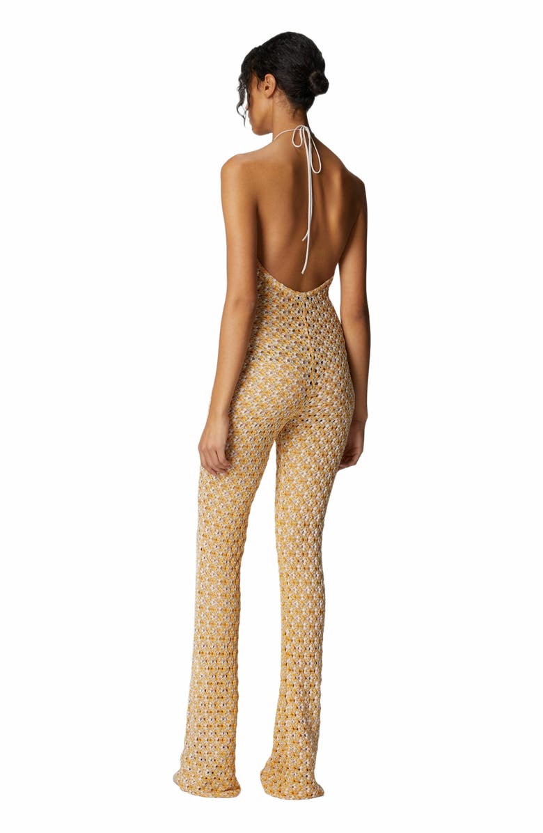 Missoni Long Jumpsuit With Drop Neckline And Cut-out Detail, Alternate, color,