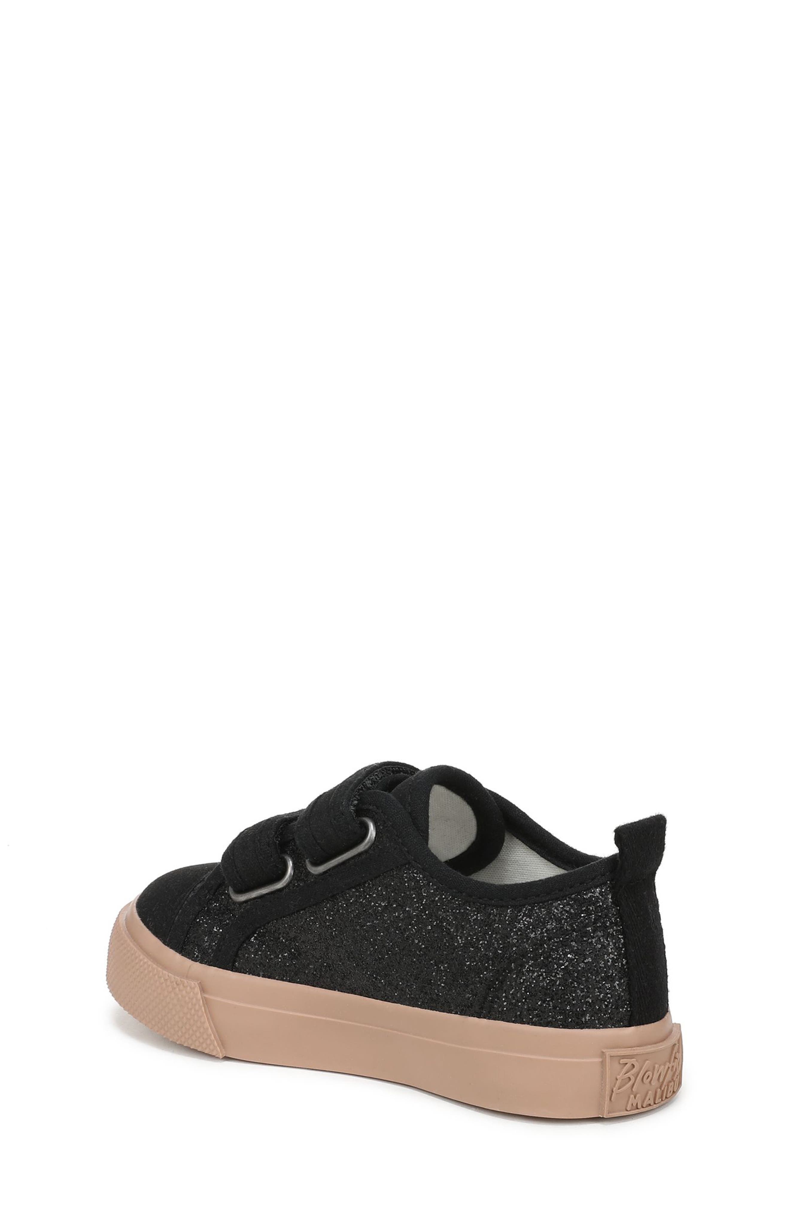 Blowfish Malibu Kids' Cove Sneaker, Alternate, color, Black Glitter