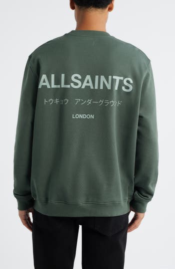 Underground Logo Organic Cotton Graphic Sweatshirt