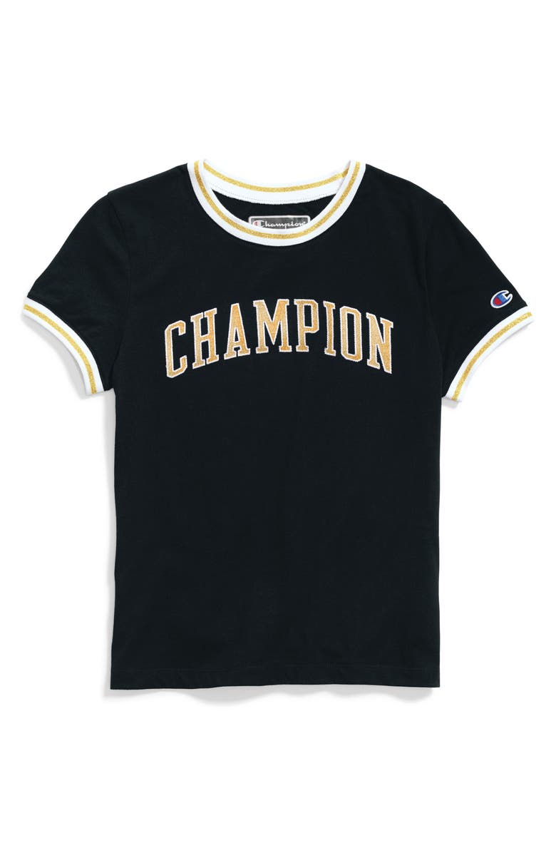 Champion Logo Tee, Main, color, 