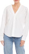 FIFTEEN TWENTY Cotton Poplin Button-Up Shirt