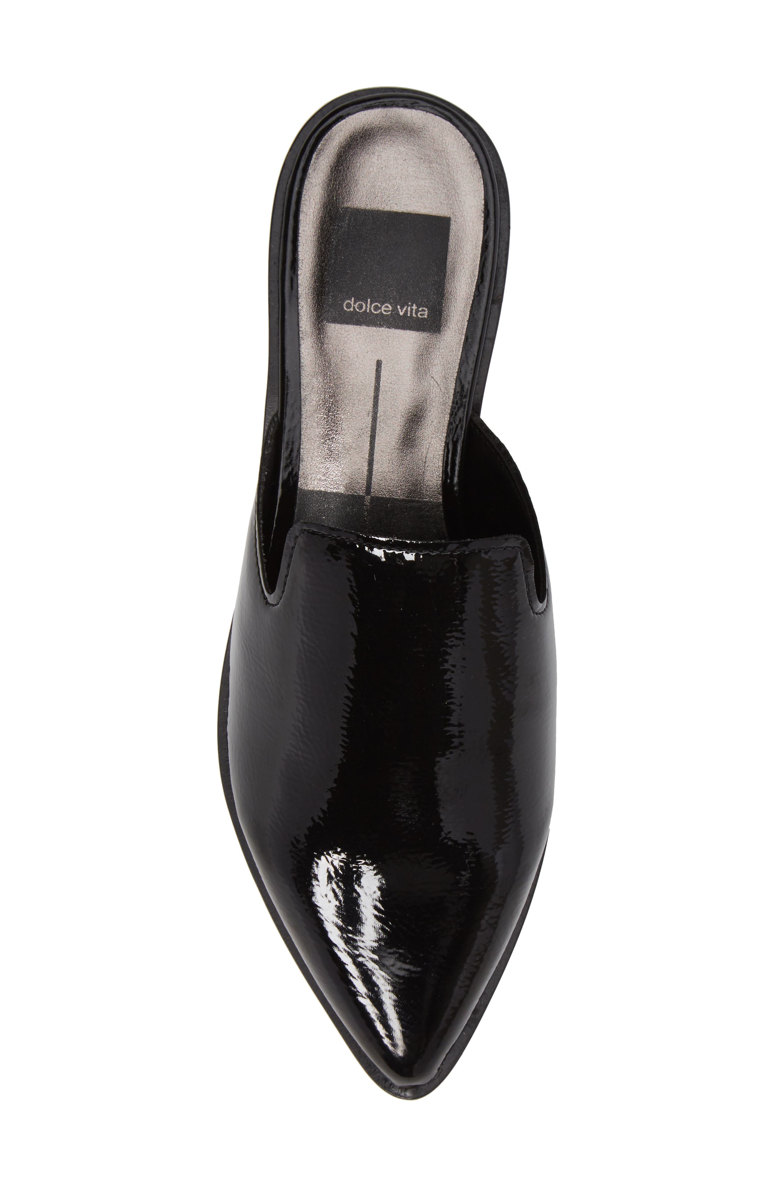 Holli Loafer Mule, Alternate, color, BLACK PATENT LEATHER