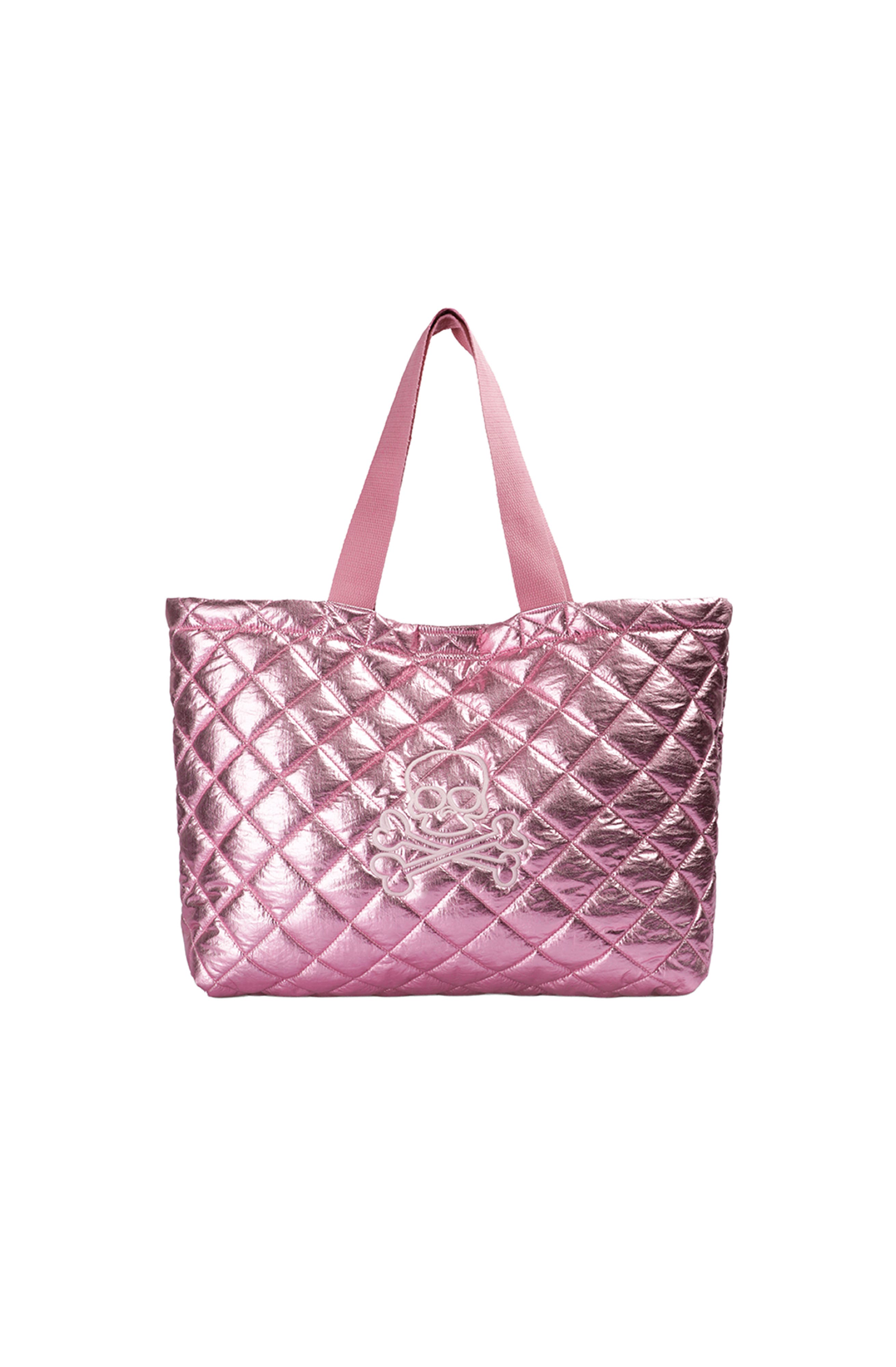 Scalpers Quilted M Bag Girls, Main, color, Pink