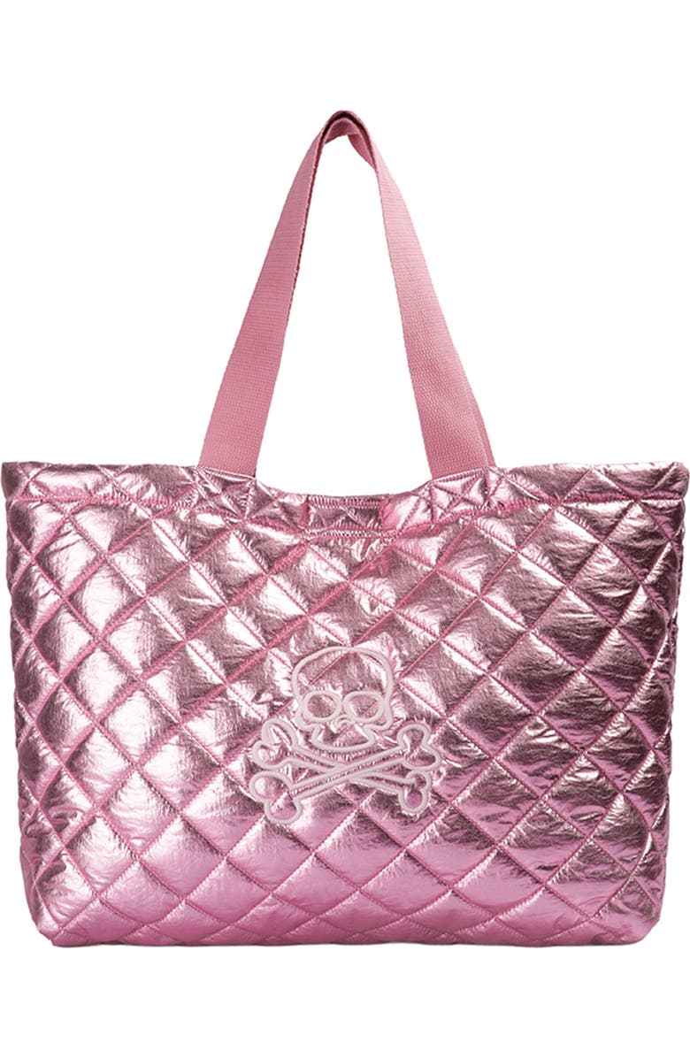 Scalpers Quilted M Bag Girls, Main, color, Pink