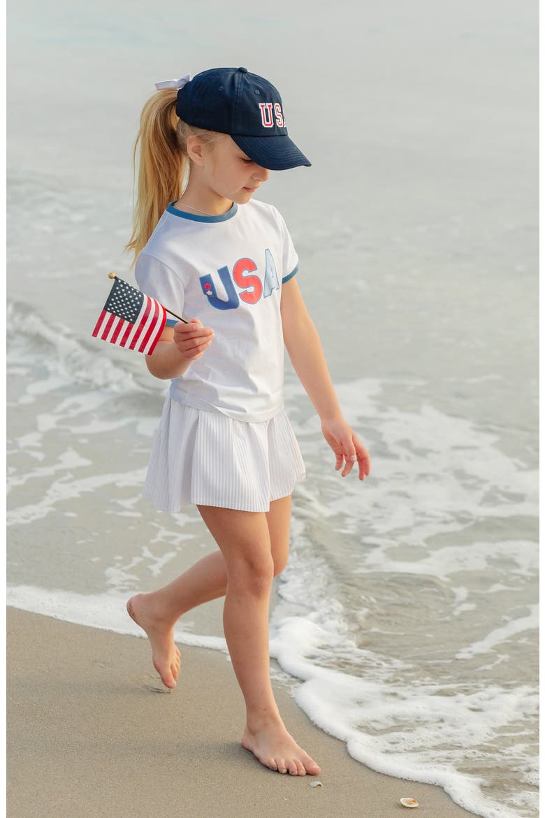 USA Patriotic T-Shirt, Alternate, color, Red/White/Blue