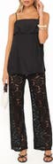 Petal & Pup Ethel Lace 2-Piece Camisole and Wide Leg Pants Set
