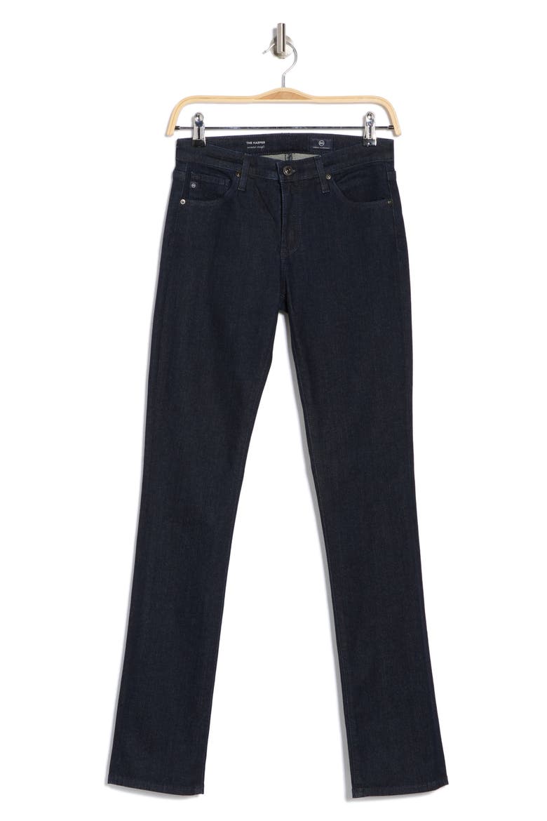 Harper Slim Straight Leg Jeans, Alternate, color, INDIGO WINTER