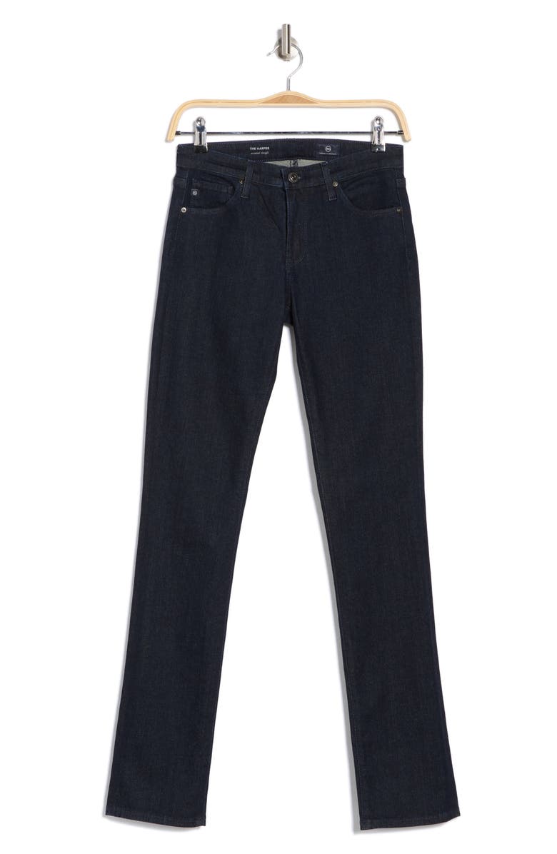 AG Harper Slim Straight Leg Jeans, Alternate, color, Indigo Winter