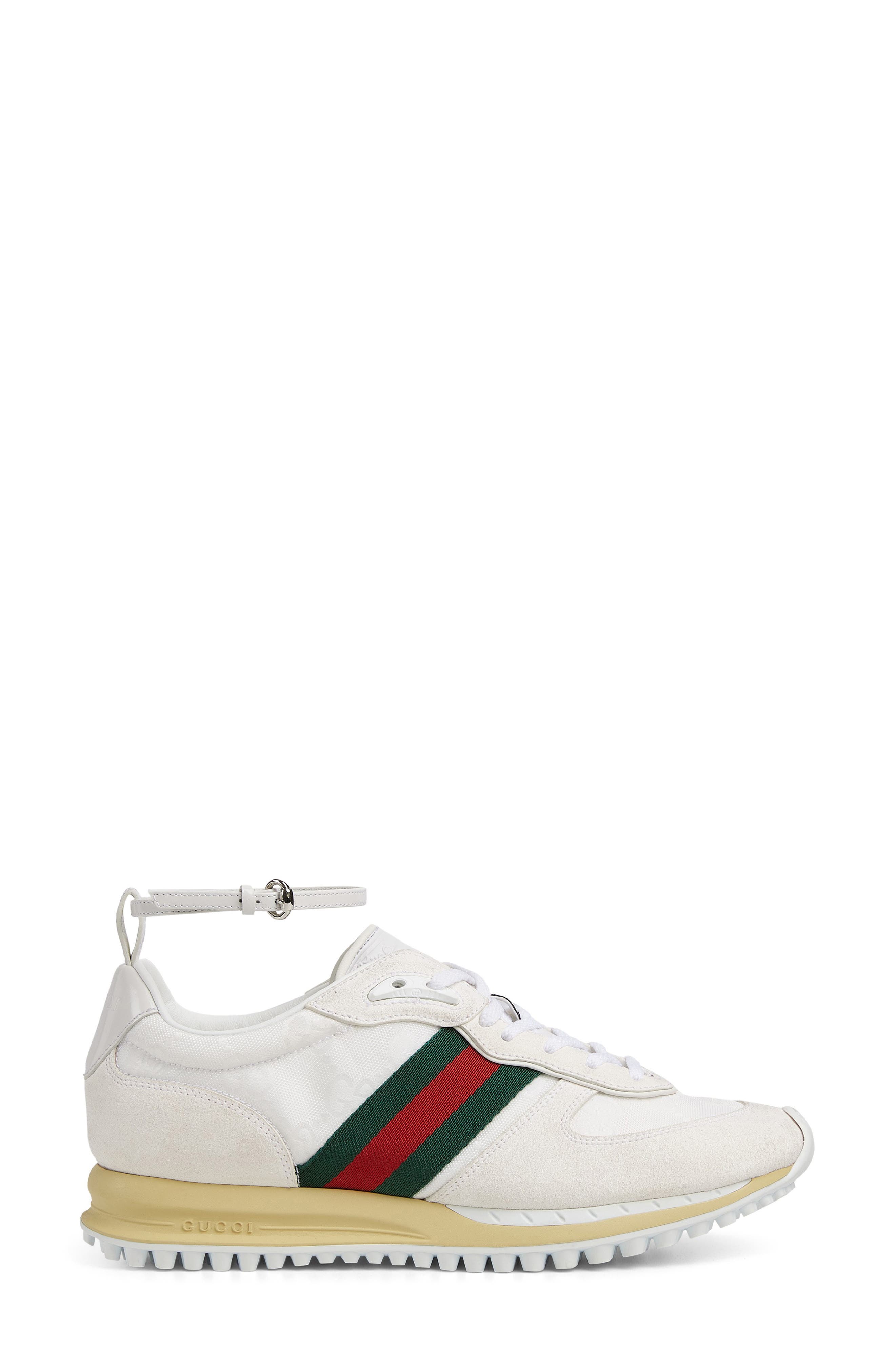 Gucci Re-Motion Ankle Strap Sneaker, Alternate, color, 