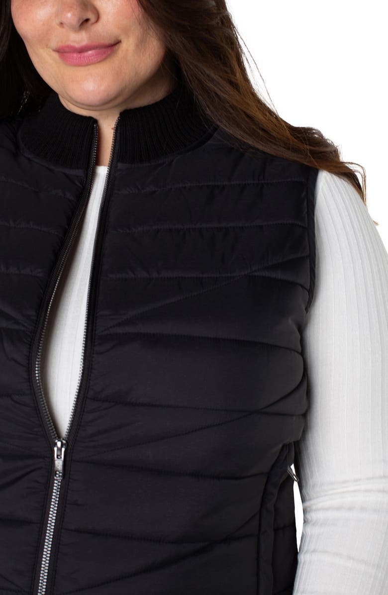 Liverpool Los Angeles Puffer Vest, Alternate, color,