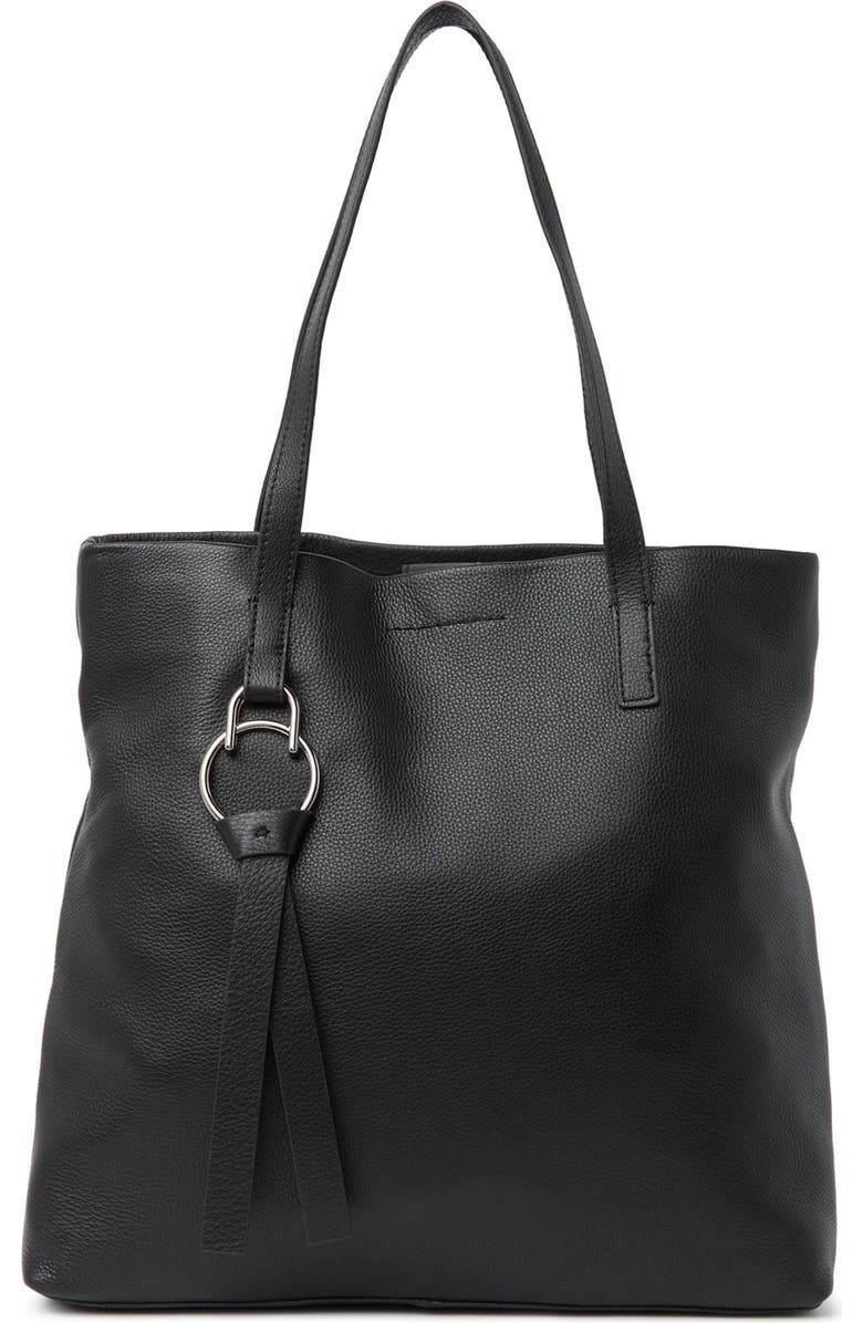 Vince Camuto Plum Leather Tote, Main, color,