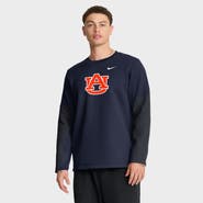 Nike Men's Nike Navy Auburn Tigers 2025 Sideline Coach Dri-FIT Long Sleeve T-Shirt