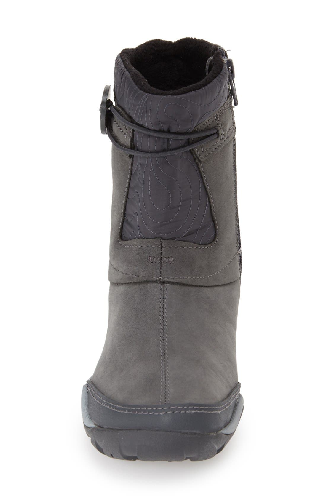 'Dewbrook' Waterproof Leather Boot, Alternate, color, GRIZZLE GREY