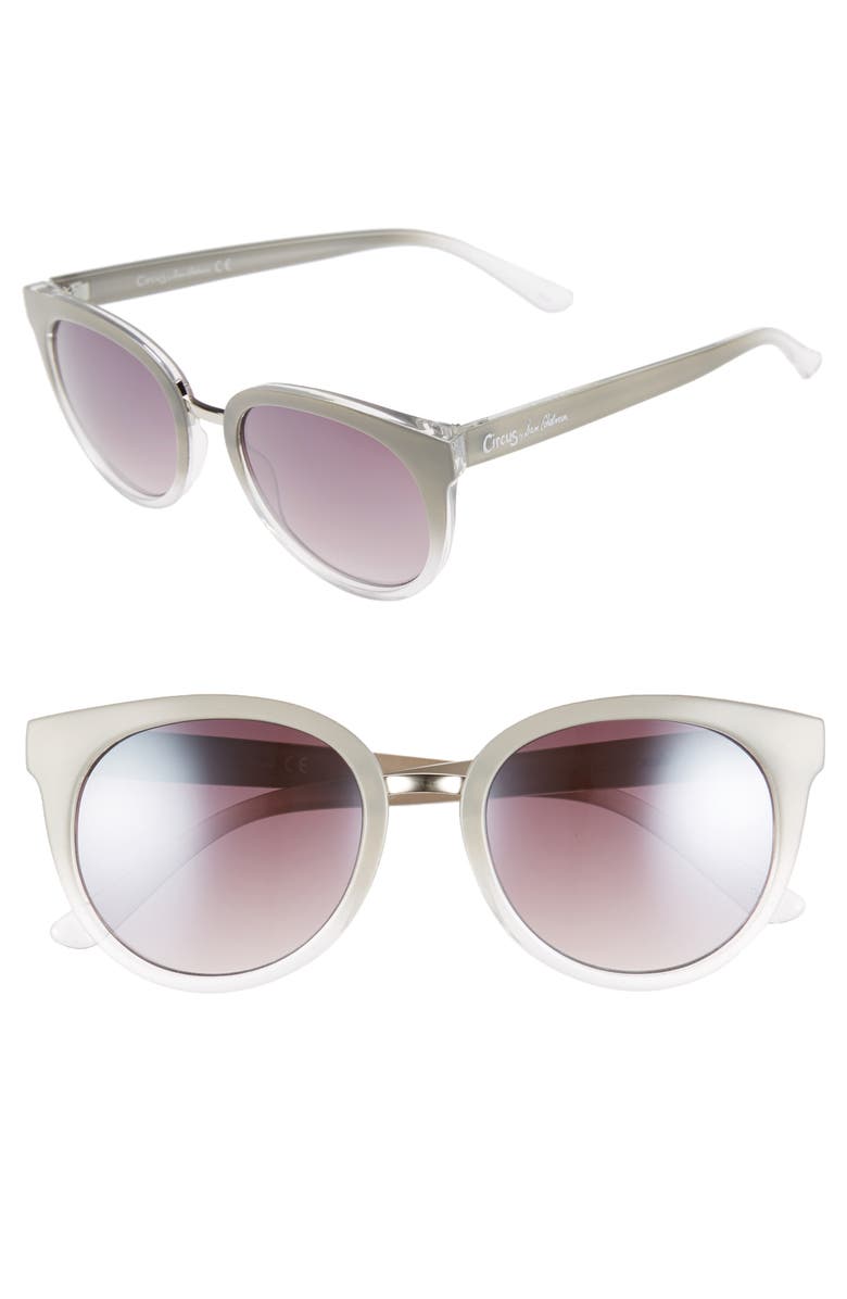 Circus NY by Sam Edelman Circus by Sam Edelman 51mm Ombré Sunglasses, Main, color, 