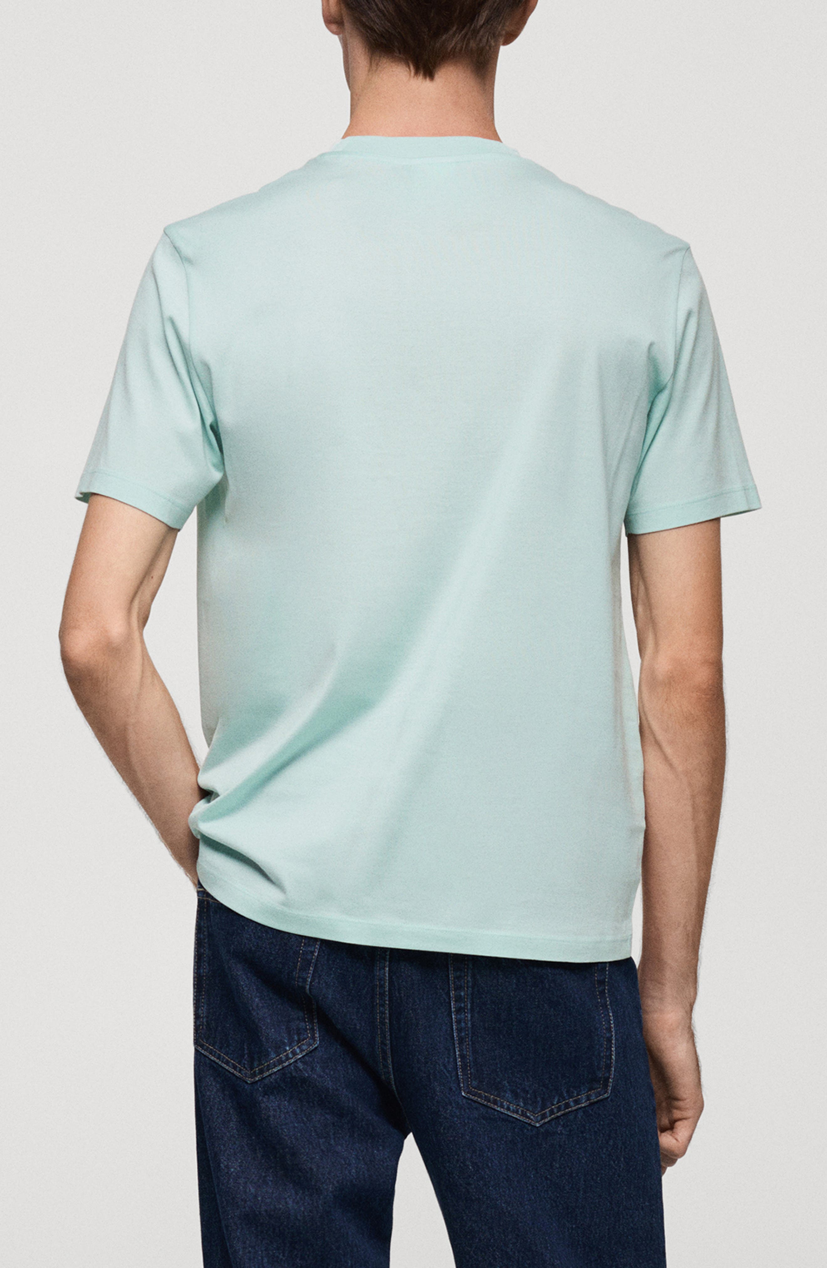 Slim Fit Cotton T-Shirt - image 2