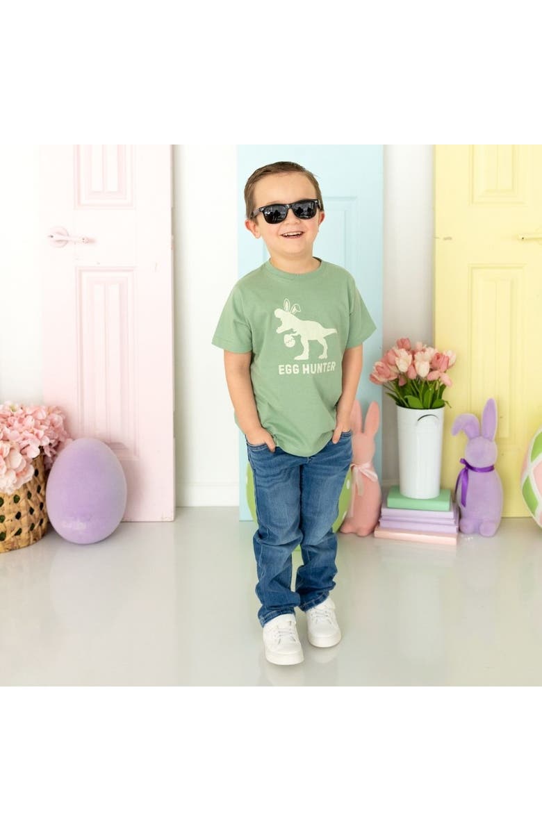 Sweet Wink Egg Hunter Easter Short Sleeve T-Shirt, Alternate, color, 