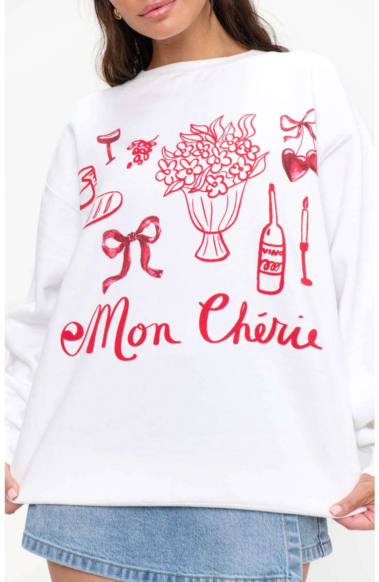 Show Me Your Mumu Stanley Sweatshirt, Alternate, color, Mon Cherie Graphic