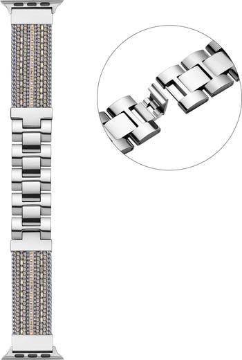 The Posh Tech Beaded Apple Watch® Bracelet Watchband | Nordstrom