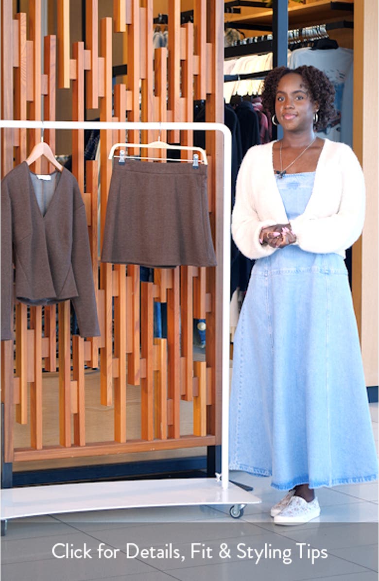 Swing Knit Miniskirt, sales video thumbnail