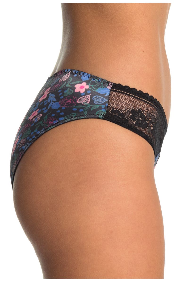 Parfait Sheer Lace Floral Panties, Alternate, color,