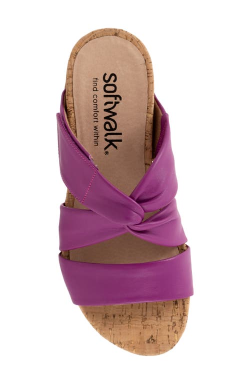Softwalk ® Tallulah Slide Sandal In Magenta