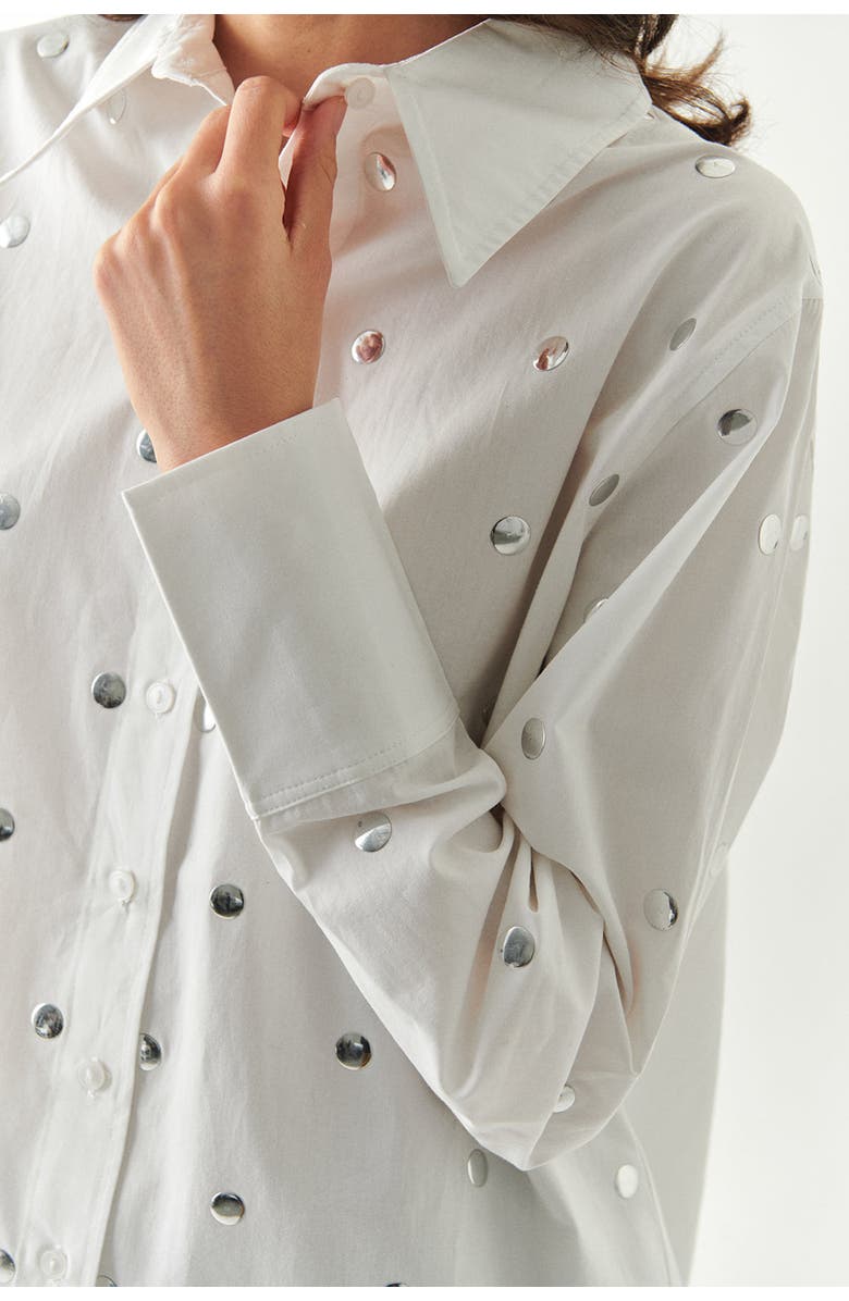 Exquise Murphy Long Sleeve Shirt, Alternate, color, Ecru