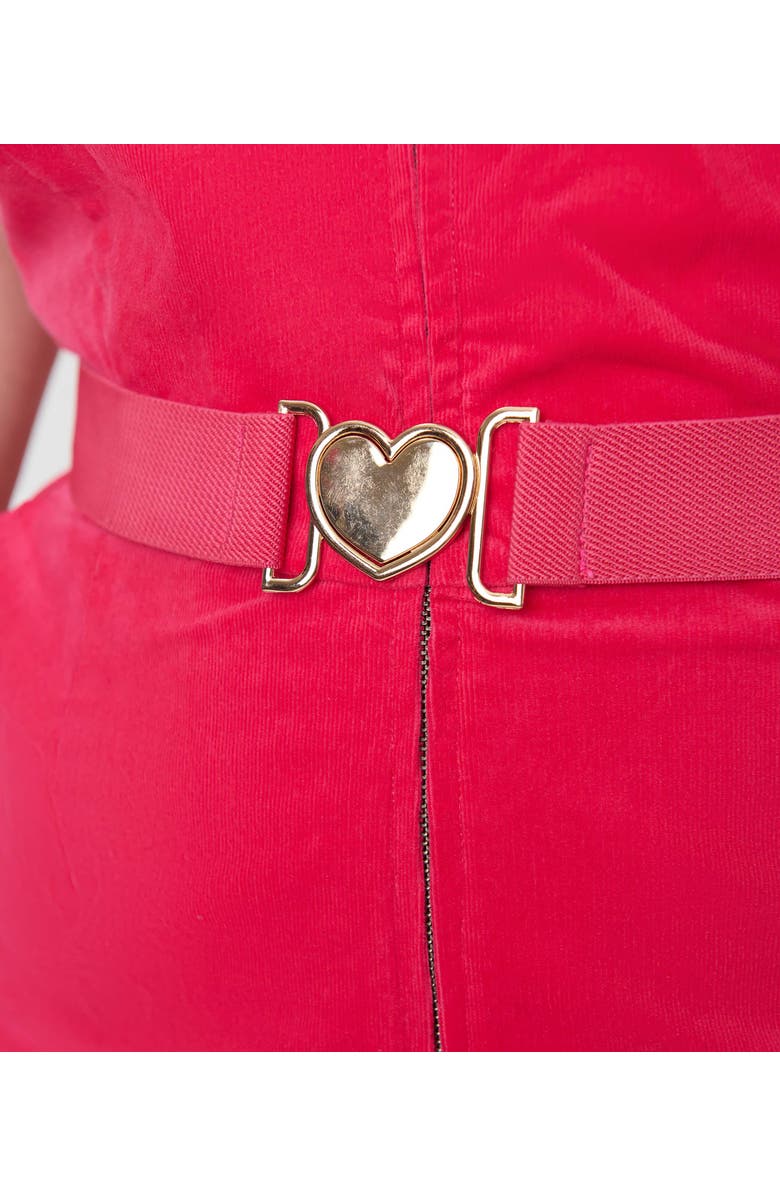 Smak Parlour Plus Size 1970's Cuffed Sleeve Romper, Alternate, color, 