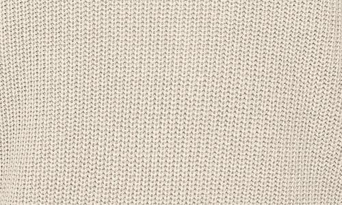 Shop Vero Moda Whipstitched Crewneck Sweater In Birch Detail Navy