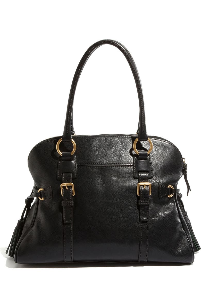 Dooney & Bourke 'Florentine Collection' Domed Leather Buckle Satchel, Alternate, color,